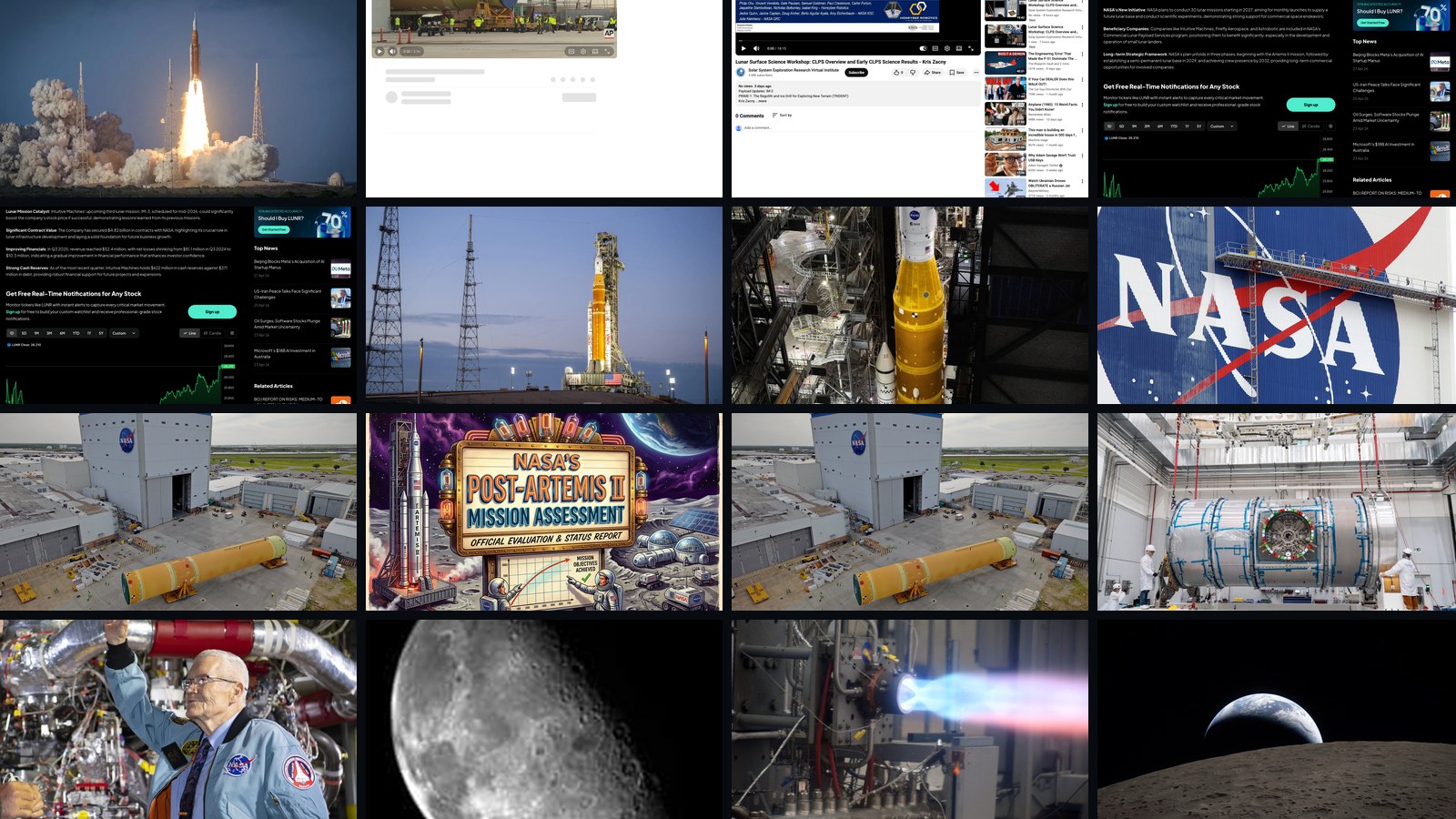 Composite featured image for Artemis & Lunar Missions - 2026-W18-TAKE60-SPACE