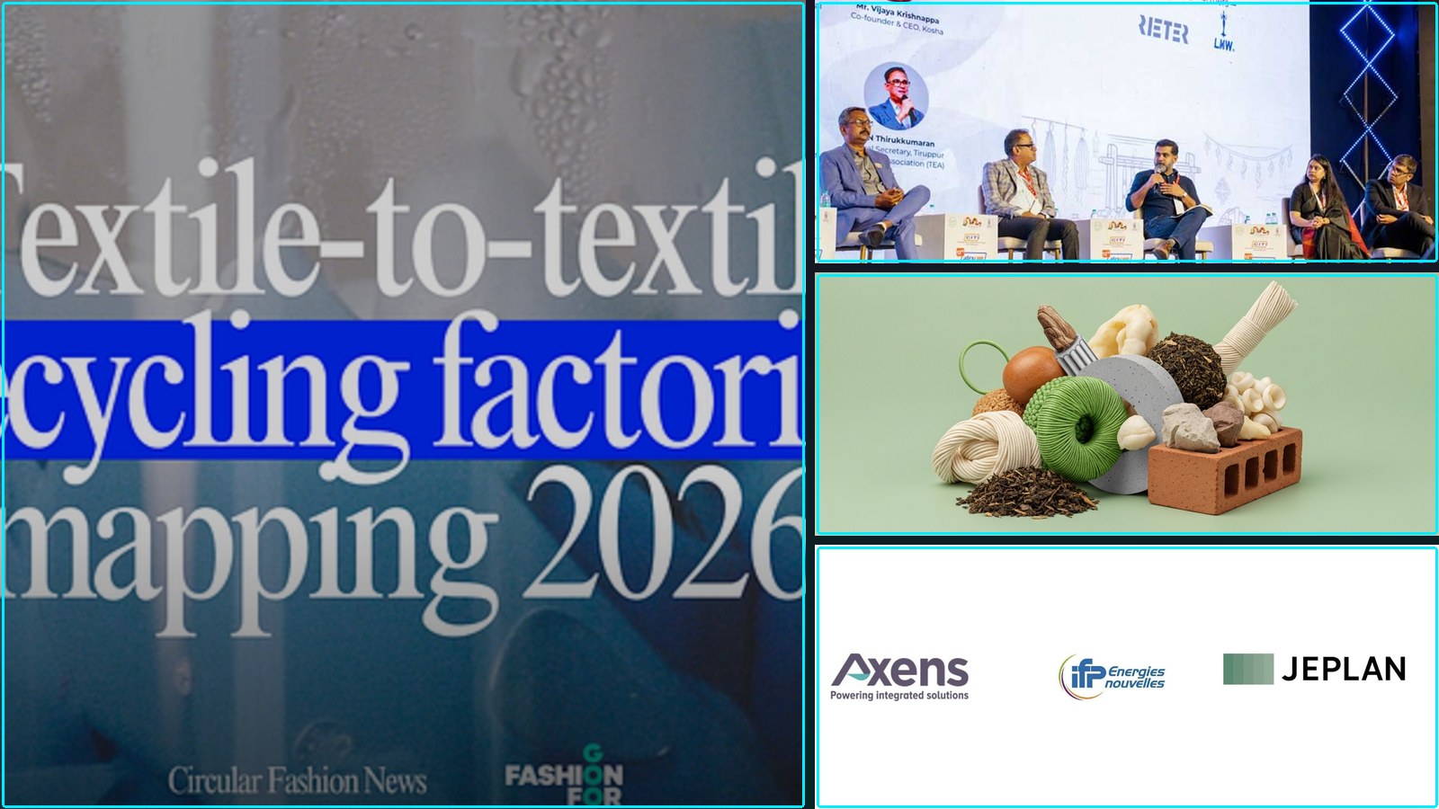 Roundup: Textile Recycling Tech, EU rules force fashion’s circular shift, and more.