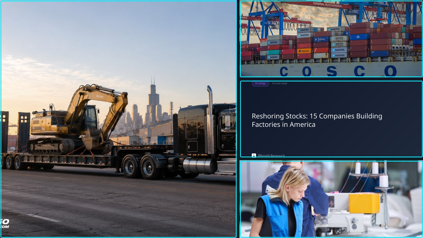 Reshoring and U.S. Factory Investments, How Tariffs Are Reshaping, and more.