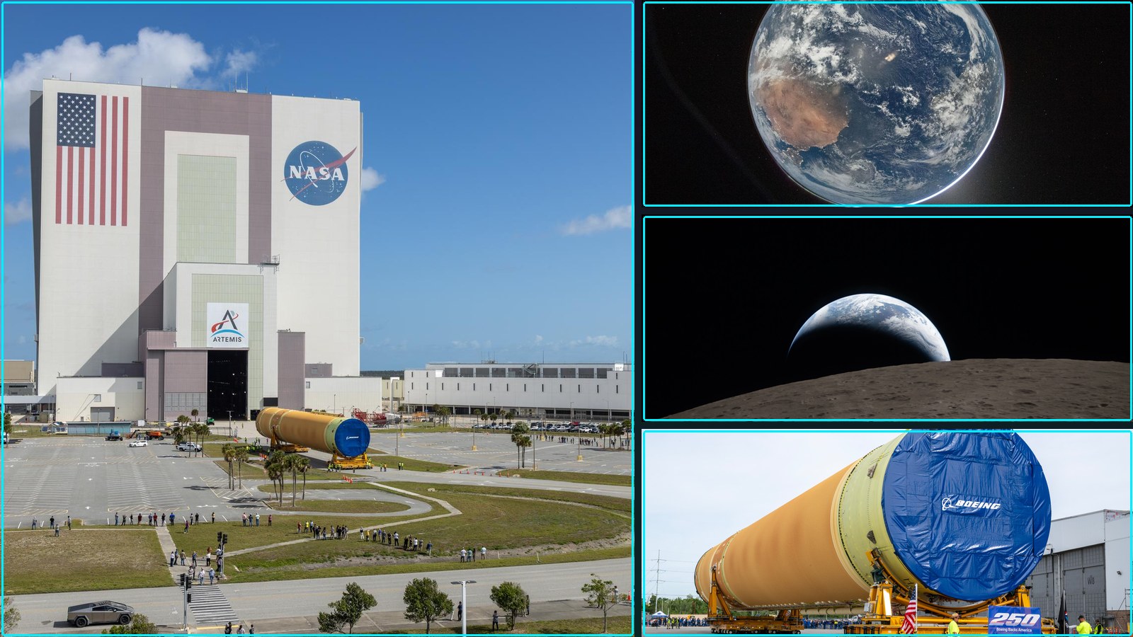 Composite featured image for Artemis Moon Program Updates and Milestones - 2026-W18