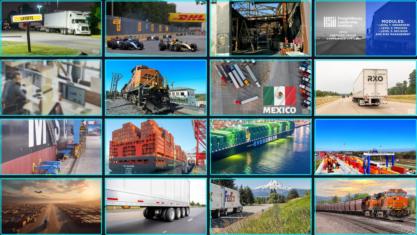Composite featured image for Freight, Logistics & Supply Chain Updates - 2026-W16