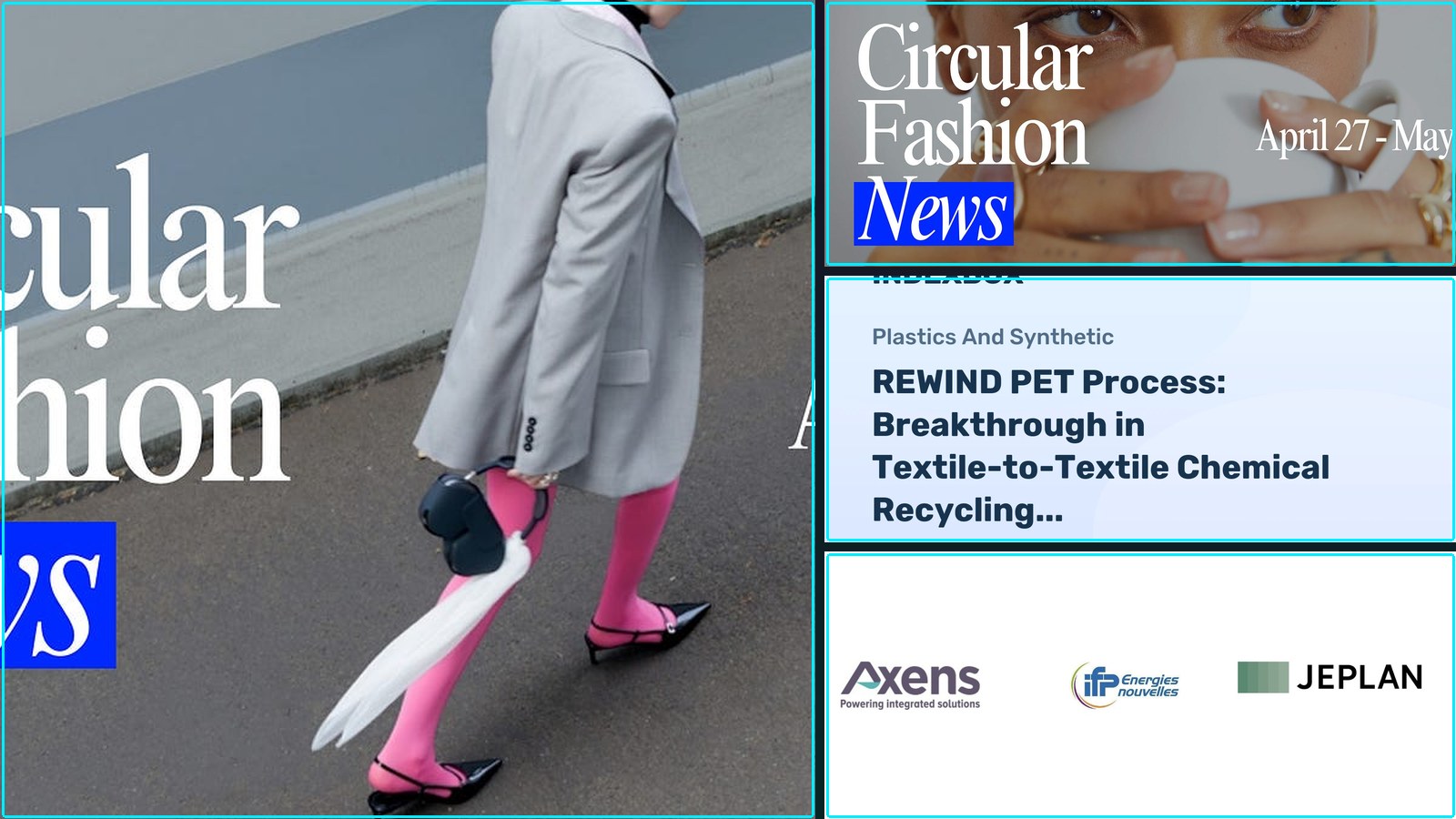 Composite featured image for Circular Fashion & Advanced Recycling - 2026-W16