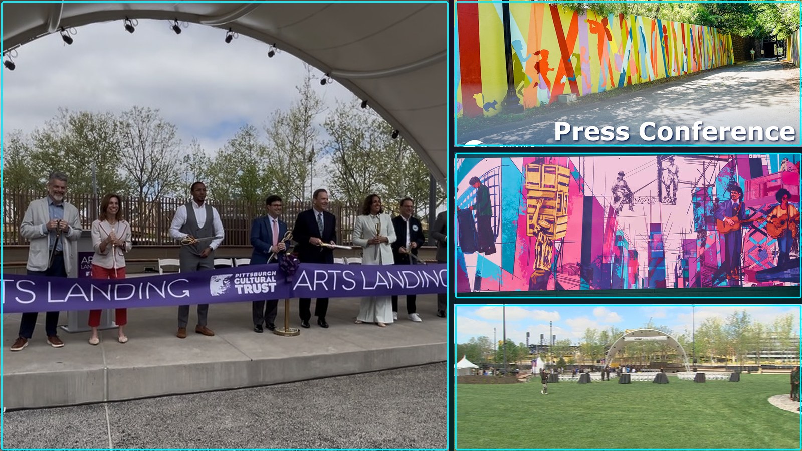 Roundup: New Public Art and Cultural Hub, Arts Landing unveiled downtown Pittsburgh, and more.