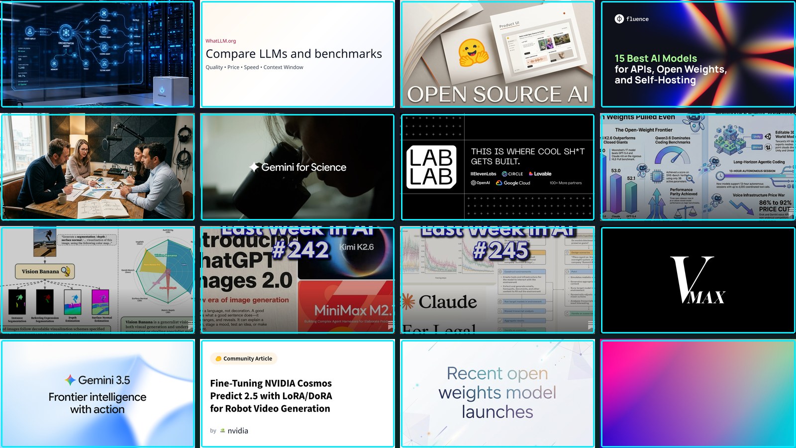 Composite featured image for New AI Models, Releases, and Open-Source Developments - 2026-W16