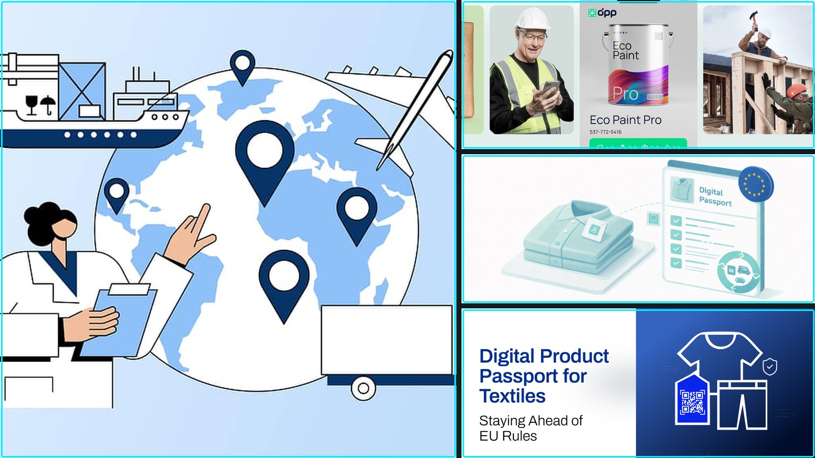 Composite featured image for Digital Product Passports and EU Compliance - 2026-W18