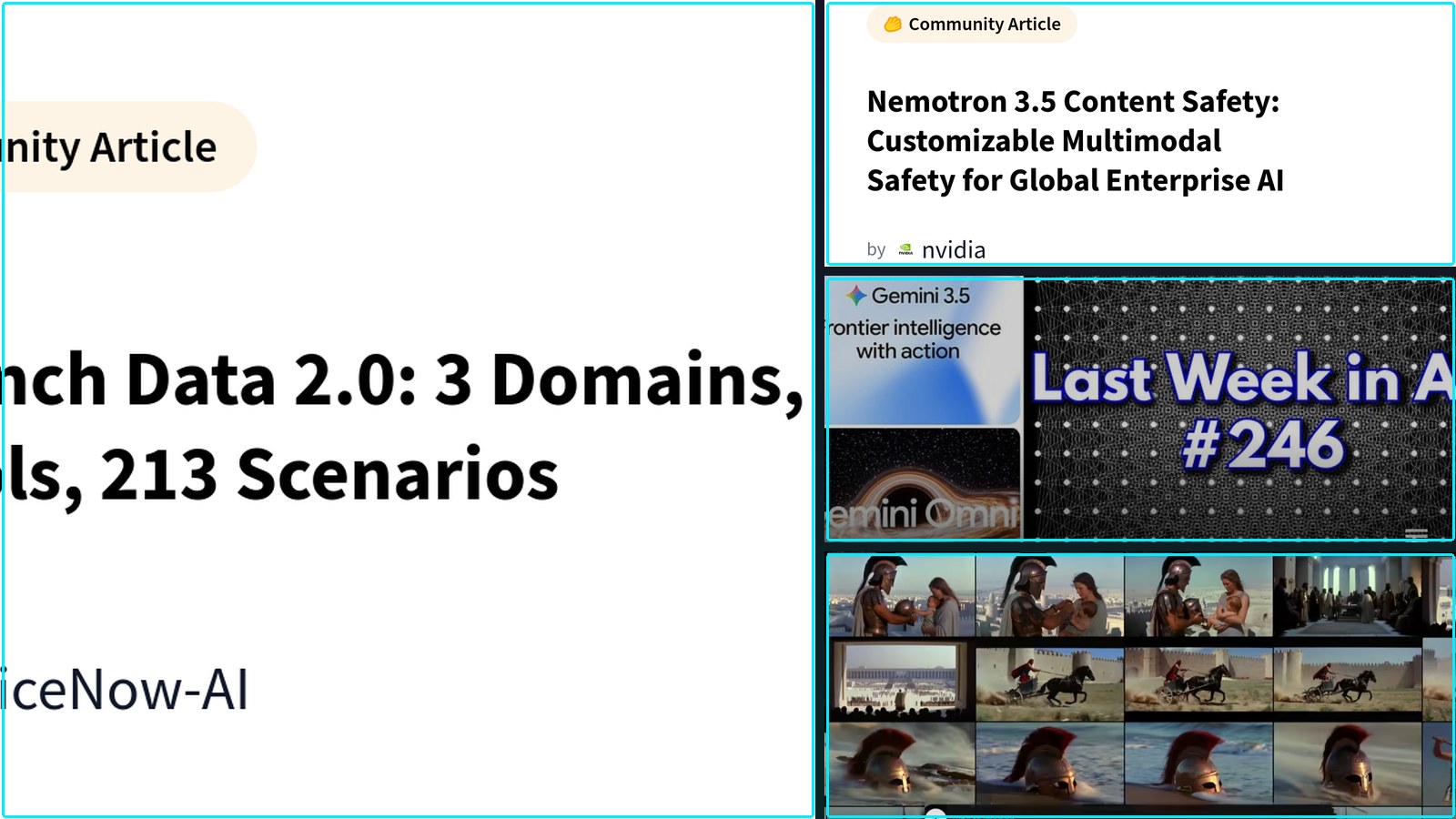 New AI Models, Benchmarks & Safety, LWiAI Podcast 246 – Gemini 3 5 Omni, and more.