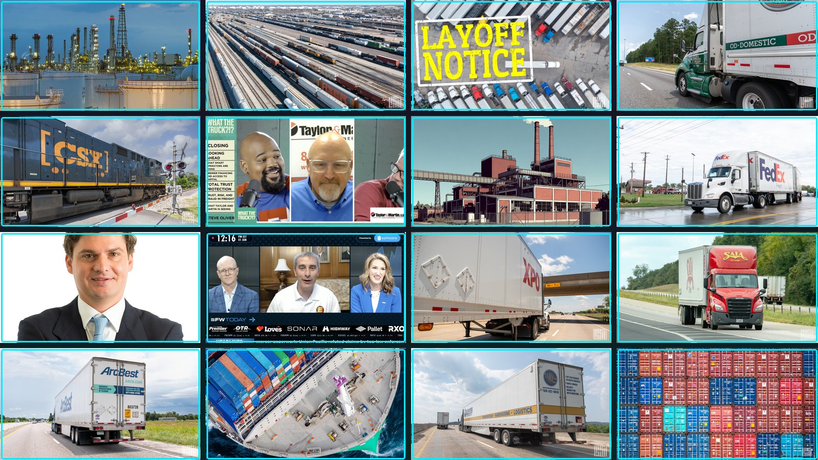 Composite featured image for Freight and Logistics Market Updates - 2026-W24
