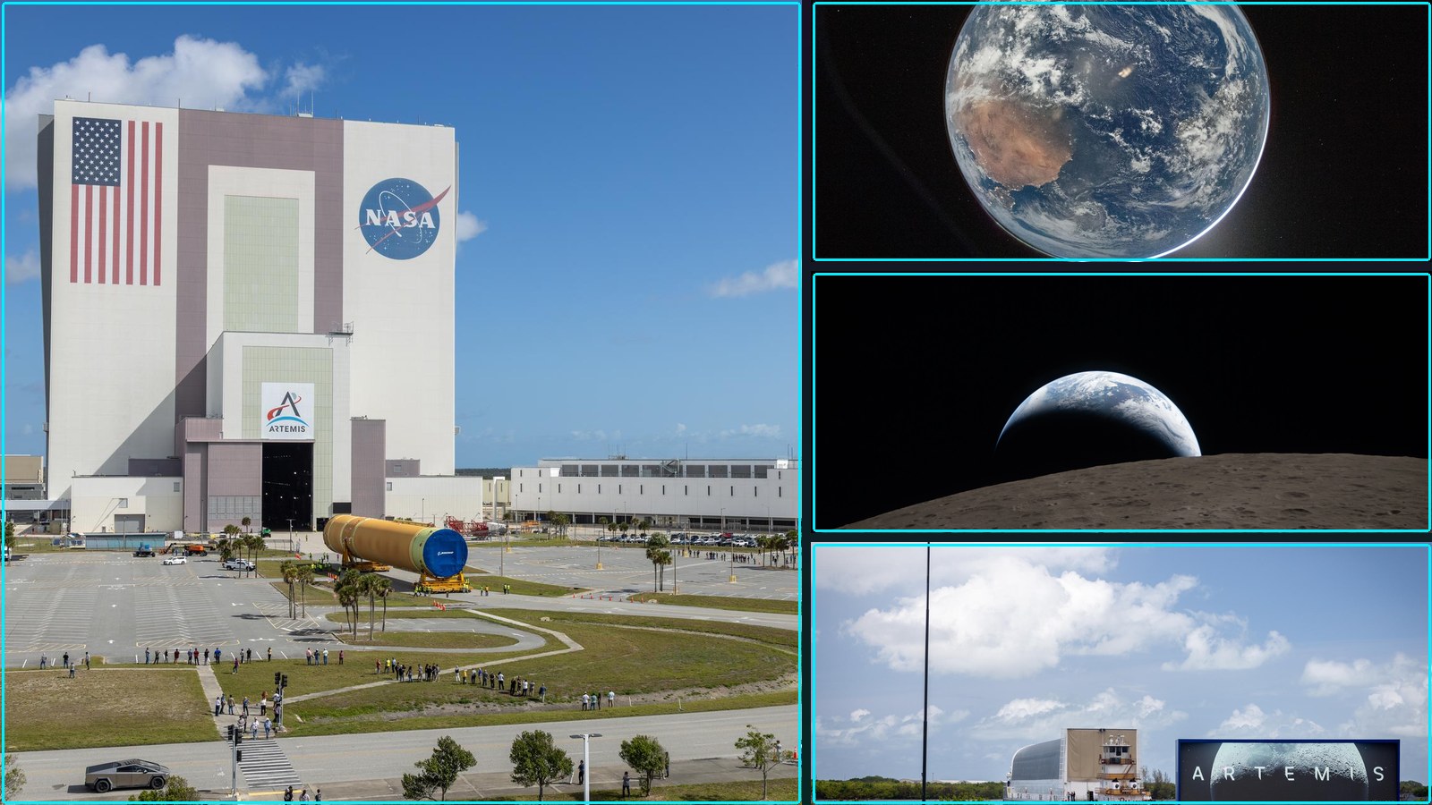 Composite featured image for Artemis Moon Program Updates and Milestones - 2026-W16