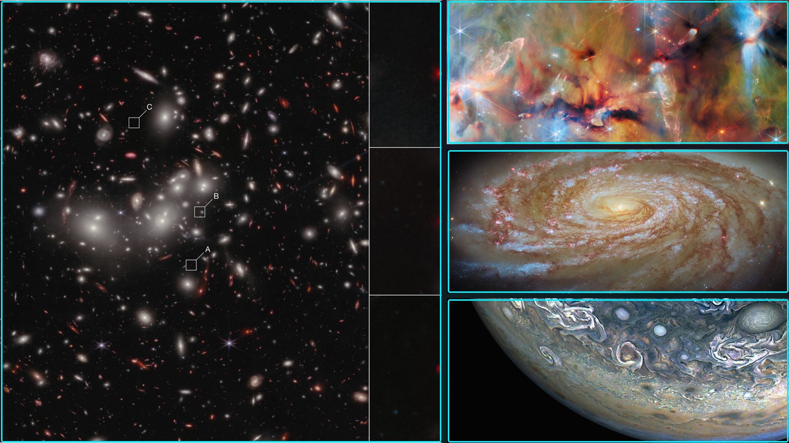 Astronomical Discoveries &, Webb reveals black hole that formed before its, and more.