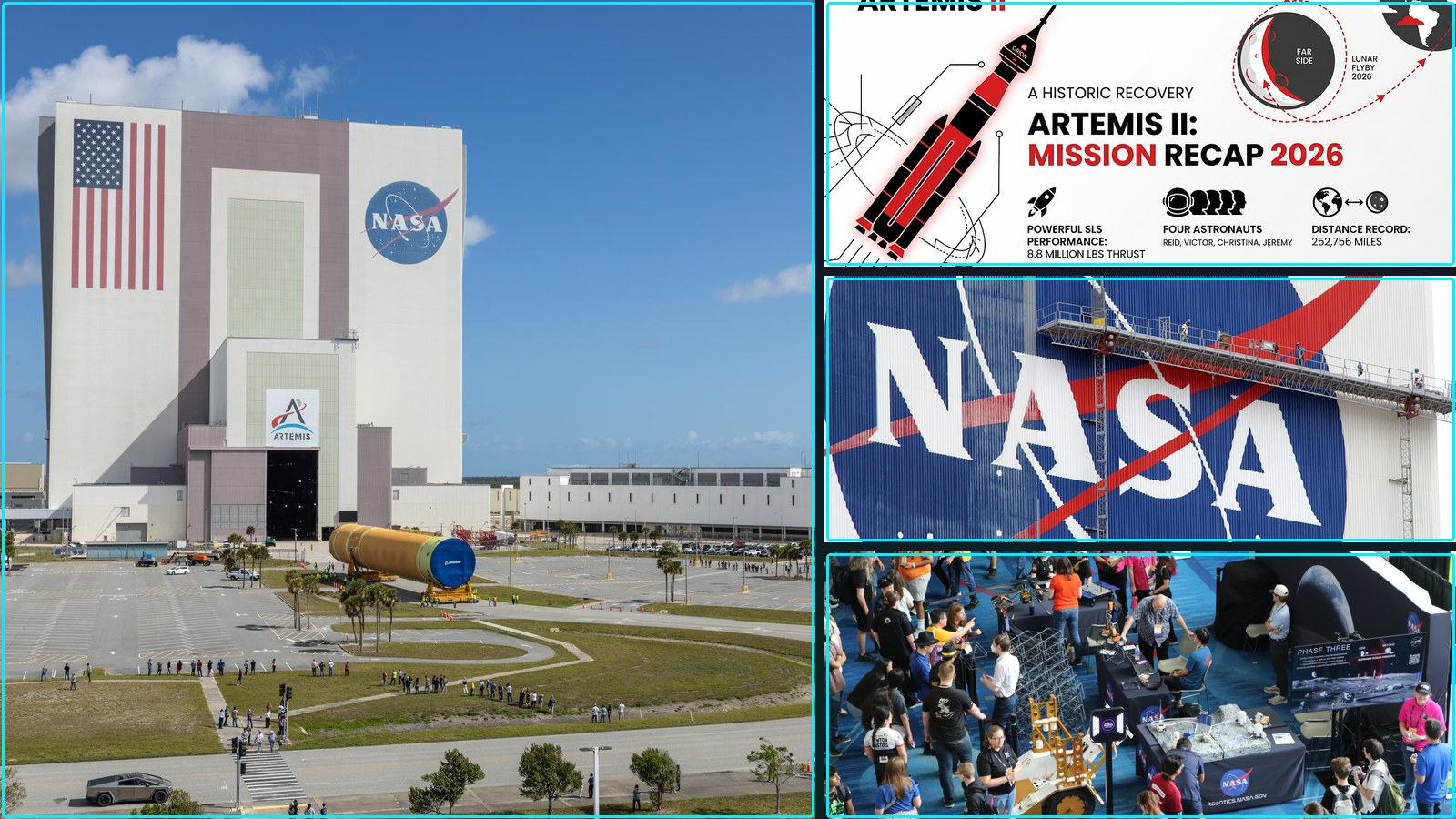 Artemis Moon Missions: Hardware, NASA s Artemis III Moon Rocket Hardware Arrives, and more.