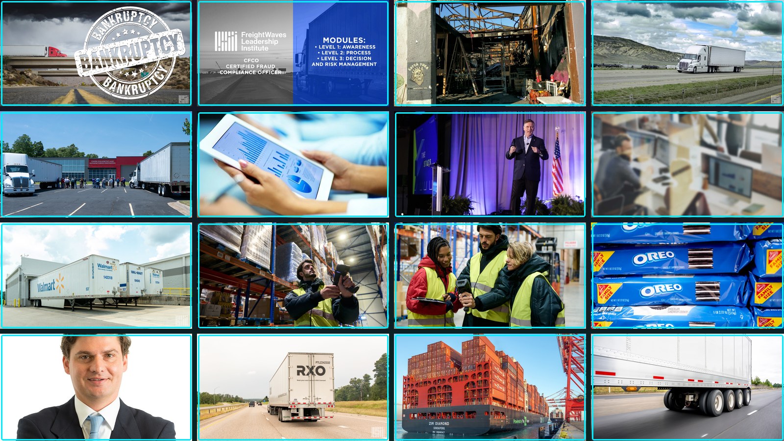 Composite featured image for Freight, Trucking & Supply Chain Dynamics - 2026-W16