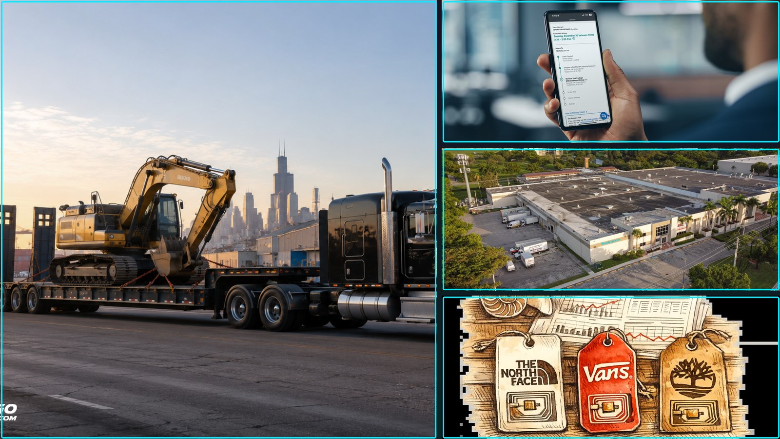 Composite featured image for Logistics Infrastructure and Technology for Reshoring - 2026-W16
