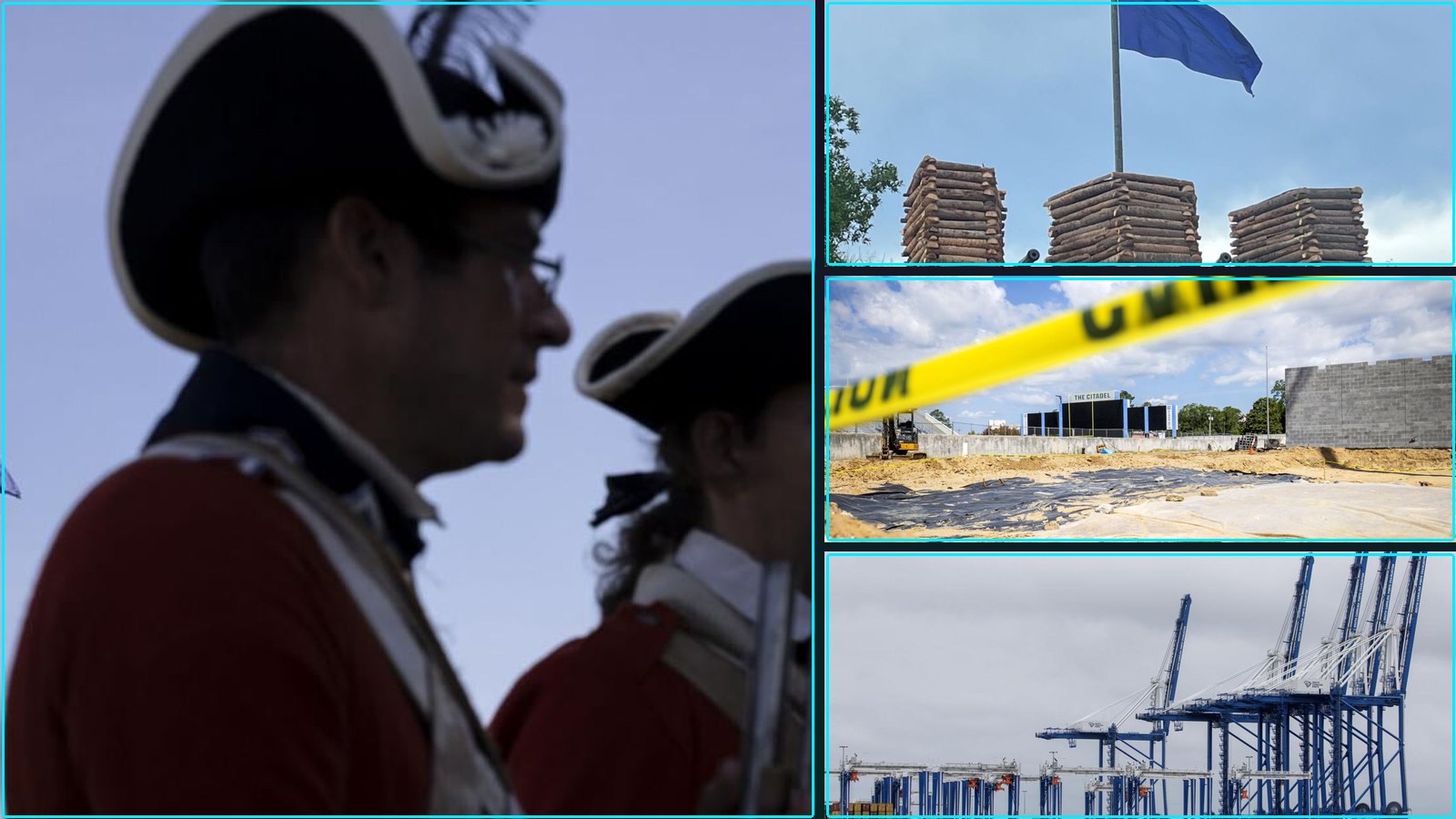 More than 50 unmarked graves unearthed at Citadel football stadium during construction upgrade