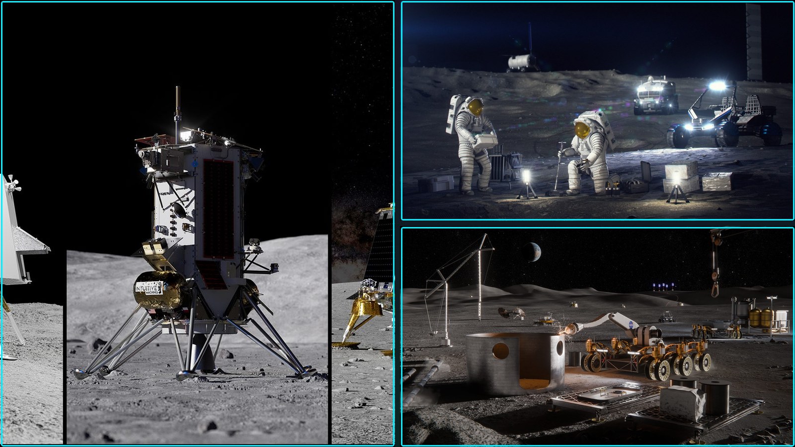 NASA’s Moon Base and Lunar Technology, NASA Awards More Moon, and more.