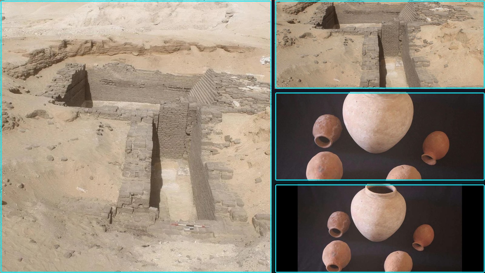 Composite featured image for Egyptian tombs that reshape pyramid origins - 2026-W25