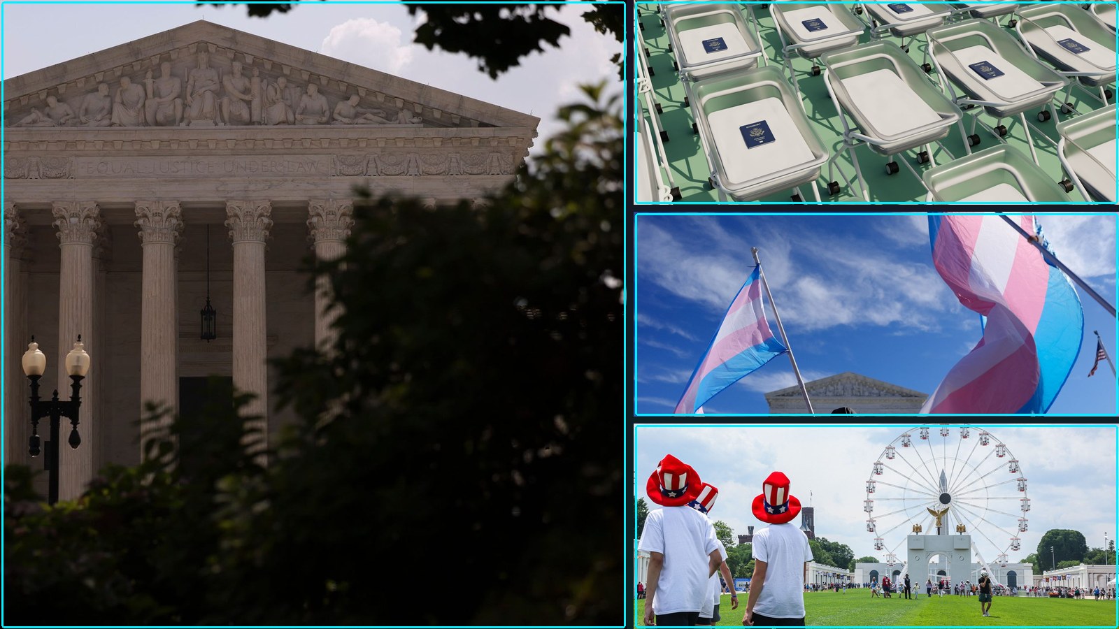 Trump, the Supreme Court, and the, Donald Trump Celebrates America, and more.
