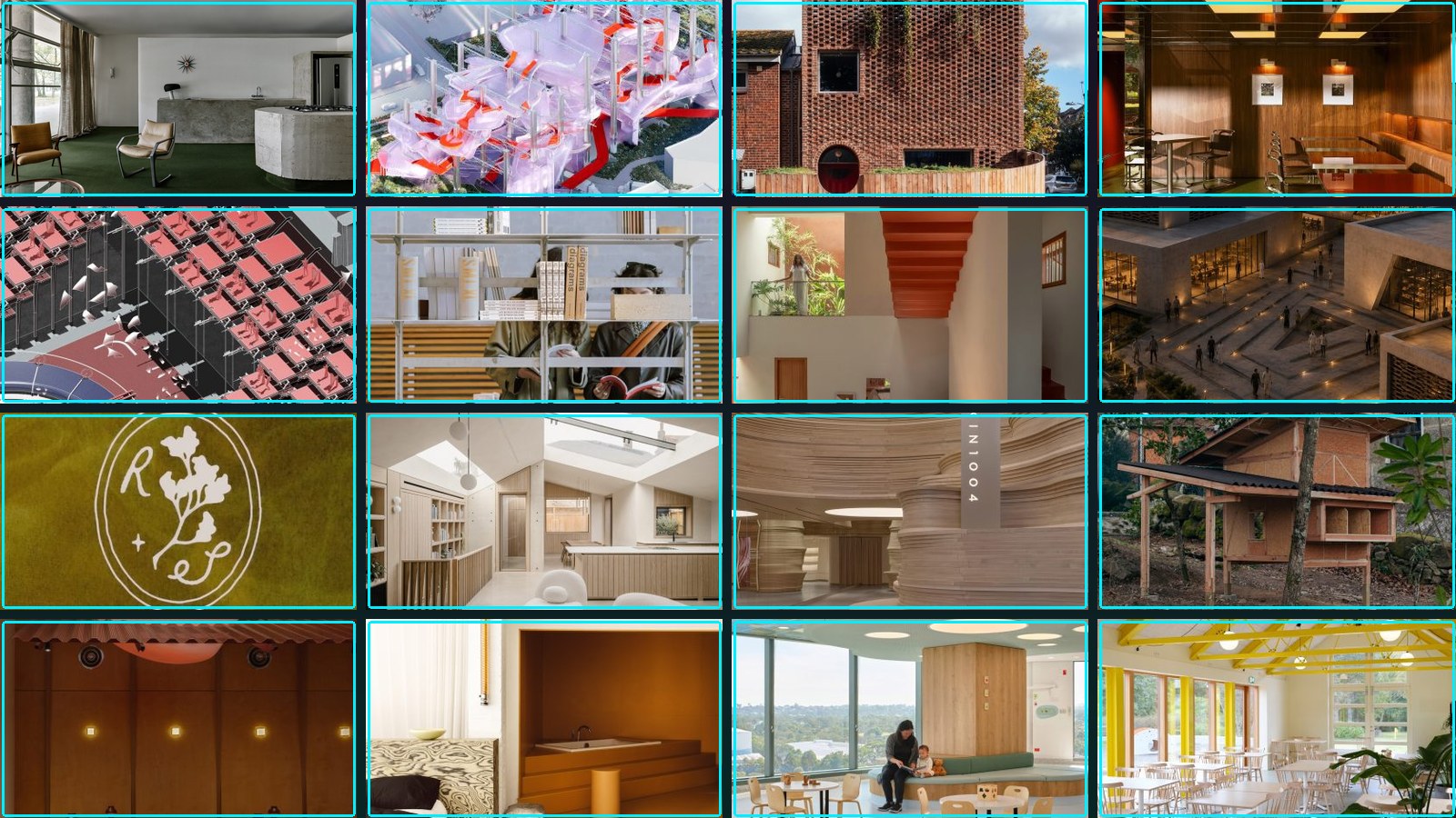 Architecture and interior projects, Seven self-build housing projects, and more.